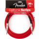 FENDER CALIFORNIA INSTRUMENT CABLE 20' CAR