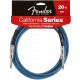 FENDER CALIFORNIA INSTRUMENT CABLE 20' LPB