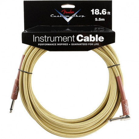 FENDER CUSTOM SHOP PERFORMANCE CABLE 18,6' TW