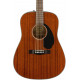 FENDER CD-60S ALL MAHOGANY NATURAL