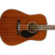 FENDER CD-60S ALL MAHOGANY NATURAL