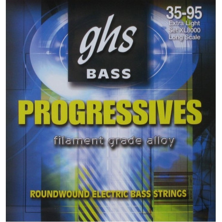 GHS STRINGS XL8000 PROGRESSIVES