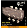 GIBSON SEG-700L BRITE WIRES NPS WOUND ELECT. .010-.046