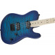 CHARVEL PRO-MOD SAN DIMAS STYLE 2 HH HT M QM MAPLE FINGERBOARD CHLORINE BURST