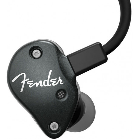 FENDER FXA6 IN-EAR MONITORS METALLIC BLACK