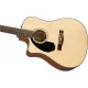 FENDER CD-60SCE LEFT-HAND NATURAL