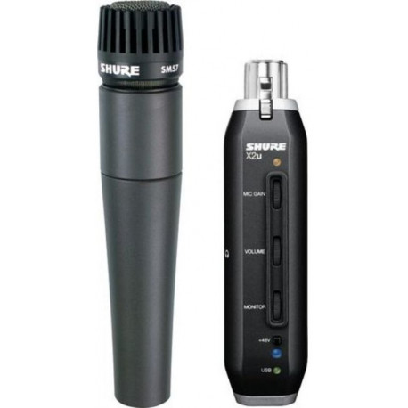 SHURE SM57X2u BUNDLE