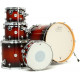 DW DESIGN SERIES 5-PIECE SHELL PACK (TOBACCO BURST)