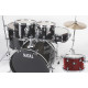 NATAL DRUMS DNA ROCK DRUM KIT RED HARDWARE PACK