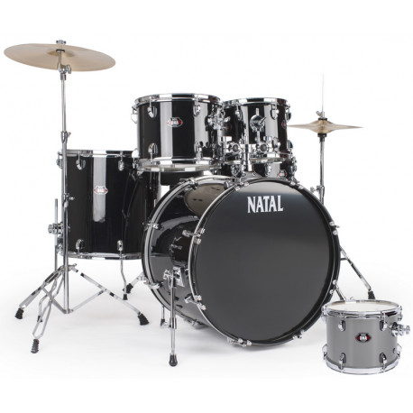 NATAL DRUMS DNA US FUSION DRUM KIT SILVER HARDWARE PACK