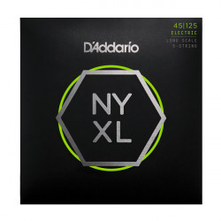 D`ADDARIO NYXL45125 LT TOP/MED BTM 5 STRING 45-125