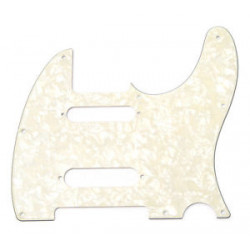 FENDER PICKGUARD FOR NASHVILLE SERIES TELE 4 PLY WHITE MOTO