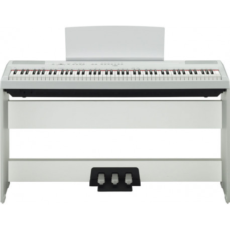 YAMAHA P-115 WH ( блок питания, стенд L85 White, педали LP5A White, в комплекте)