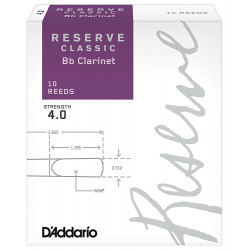  D`ADDARIO DCT1040 Reserve Classic Bb Clarinet 4.0 - 10 Box
