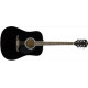 FENDER FA-125 DREADNOUGHT ACOUSTIC BLACK