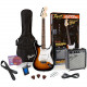 FENDER SQUIER STRAT PACK BROWN SUNBURST