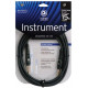 D'ADDARIO PW-G-15 Custom Series Instrument Cable 15ft