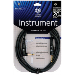 PLANET WAVES PW-GRA-20 Custom Series Instrument Cable 20ft