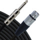 RAPCO HORIZON RHZ-10 Hi-Z Mic Cable (10ft)