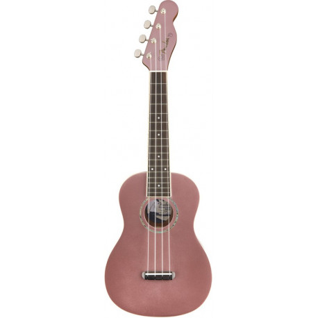 FENDER UKULELE ZUMA CONCERT BURGUNDY MIST