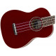 FENDER UKULELE ZUMA CONCERT CANDY APPLE RED