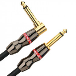 Кабель Monster Jazz Instrument Cable - 21 ft. - angled to straight 1/4” plugs (6,4 м)