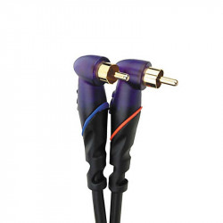 Monster DJ Cables 2 m pair Angled RCA to RCA (2 м)