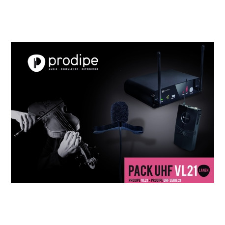 Инструментальная радиосистема Prodipe Pack UHF VL21 Violons & Altos