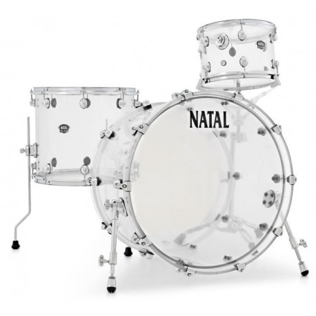 NATAL DRUMS ARCADIA ACRYLIC TRANSPARENT