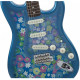 FENDER TRADITIONAL 60S STRAT BLUE FLOWERS