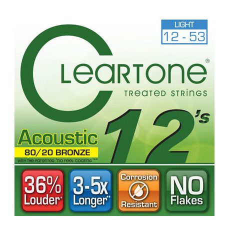 CLEARTONE 7612 ACOUSTIC 80/20 BRONZE LIGHT 12-53