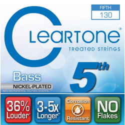 CLEARTONE 64-130 BASS NICKEL-PLATED 5TH STRING 130