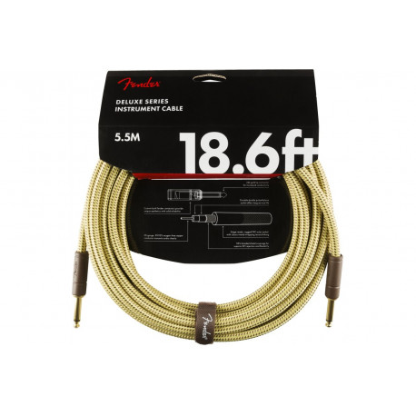 FENDER CABLE DELUXE SERIES 18.6'  TWEED