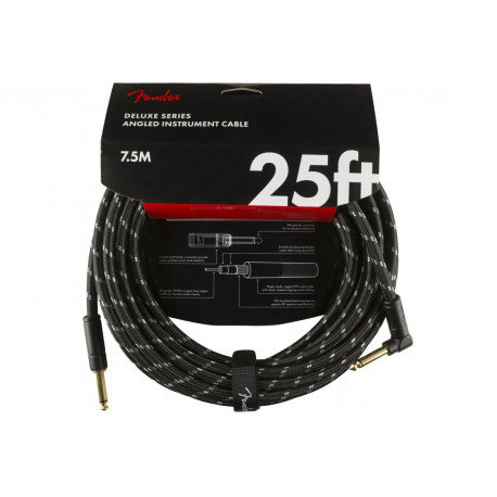 FENDER CABLE DELUXE SERIES 18.6' BLACK TWEED