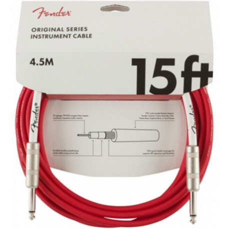 FENDER CABLE ORIGINAL SERIES 10' FRD