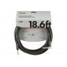 FENDER CABLE PROFESSIONAL SERIES 18.6' ANGLED BLACK