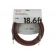 FENDER CABLE PROFESSIONAL SERIES 18.6' RED TWEED