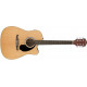 FENDER FA-125CE DREADNOUGHT ACOUSTIC NATURAL WN