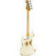 FENDER CUSTOM SHOP 1961 JAZZ BASS HEAVY RELIC OLYMPIC WHITE