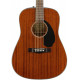 FENDER CD-60S ALL MAHOGANY NATURAL WN