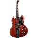 GIBSON SG STANDARD '61 MAESTRO VIBROLA VINTAGE CHERRY