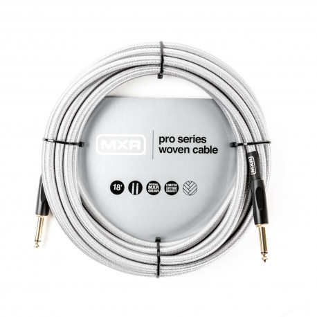 DUNLOP DCIW18 MXR PRO SERIES WOVEN INSTRUMENT CABLE 18ft