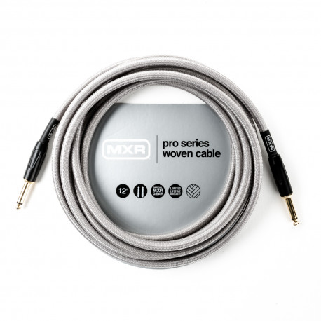 DUNLOP DCIW12 MXR PRO SERIES WOVEN INSTRUMENT CABLE 12ft