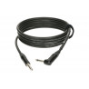 KLOTZ LAGRANGE INSTRUMENT CABLE BLACK ANGLED 3 M