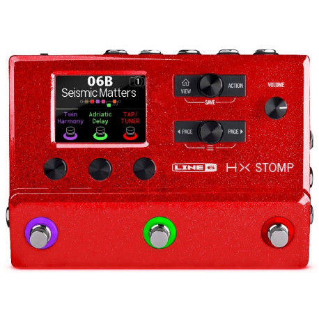 LINE6 HX Stomp Limited Edition Red