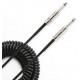 D`ADDARIO PW-CDG-30BK Coiled Instrument Cable - Black