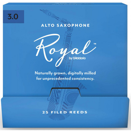 D`ADDARIO RJB0130-B25 Royal by D'Addario - Alto Sax #3.0 - 25 Box