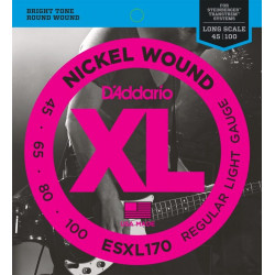 D`ADDARIO ESXL170 XL Regular Light Double Ball End 45-100