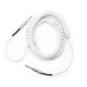 D`ADDARIO PW-CDG-30WH Coiled Instrument Cable - White