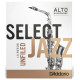 D`ADDARIO RRS10ASX2M Select Jazz - Alto Sax Unfiled 2M - 10 Box